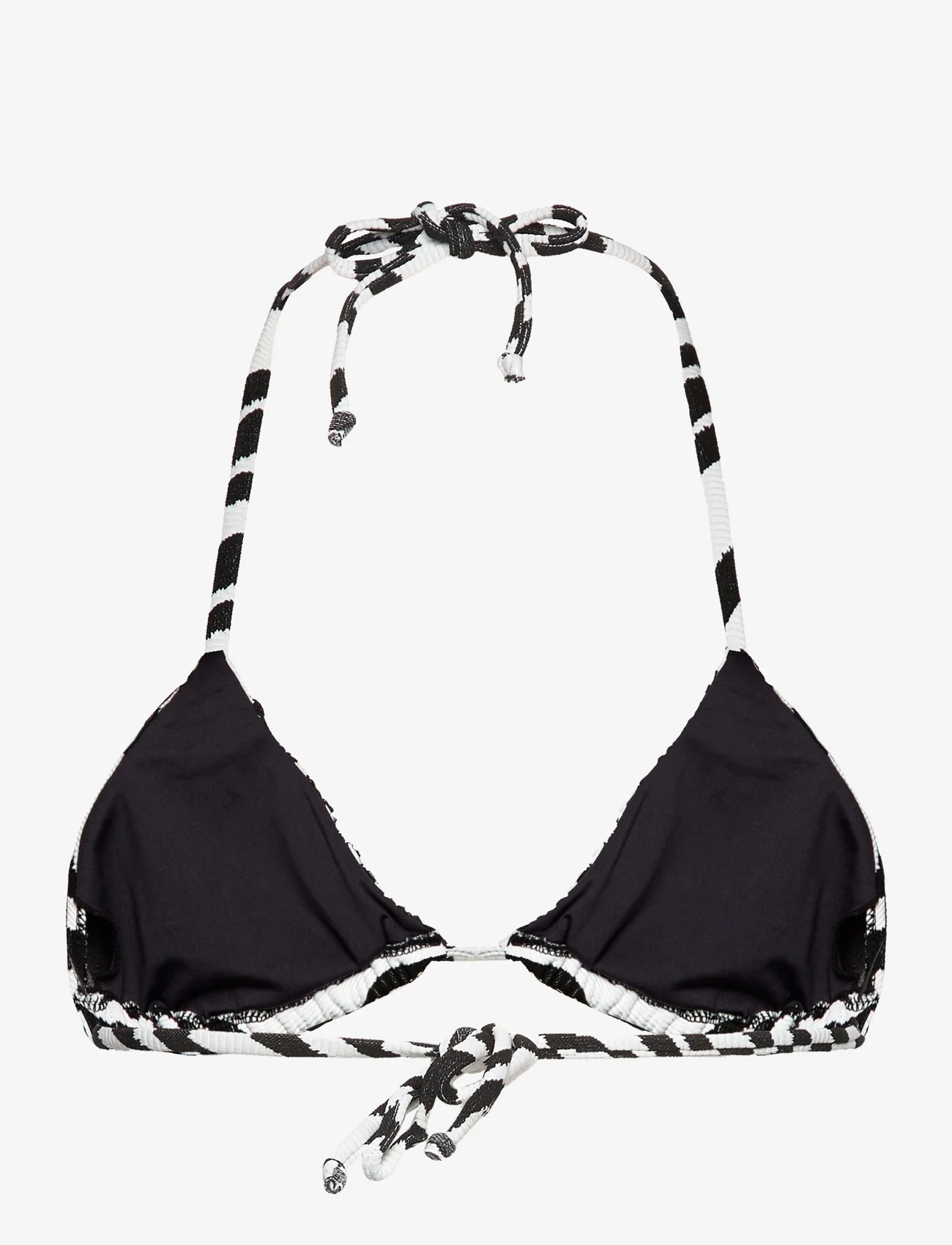 Becksöndergaard - Zecora Bel Bikini Top - dreieck-bikini-oberteile - black - 1