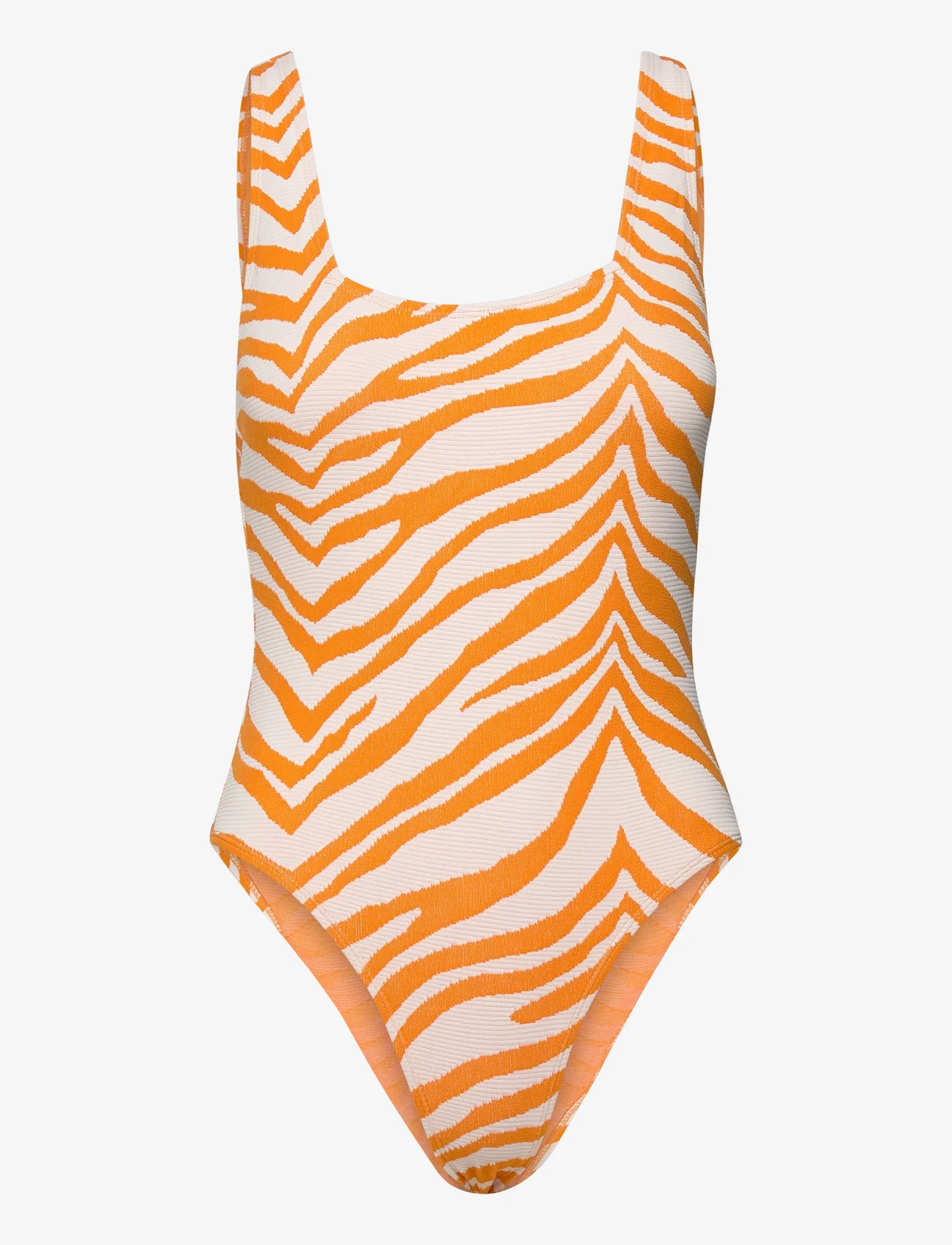 Becksöndergaard - Zecora Ella Swimsuit - swimsuits - persimmon orange - 0