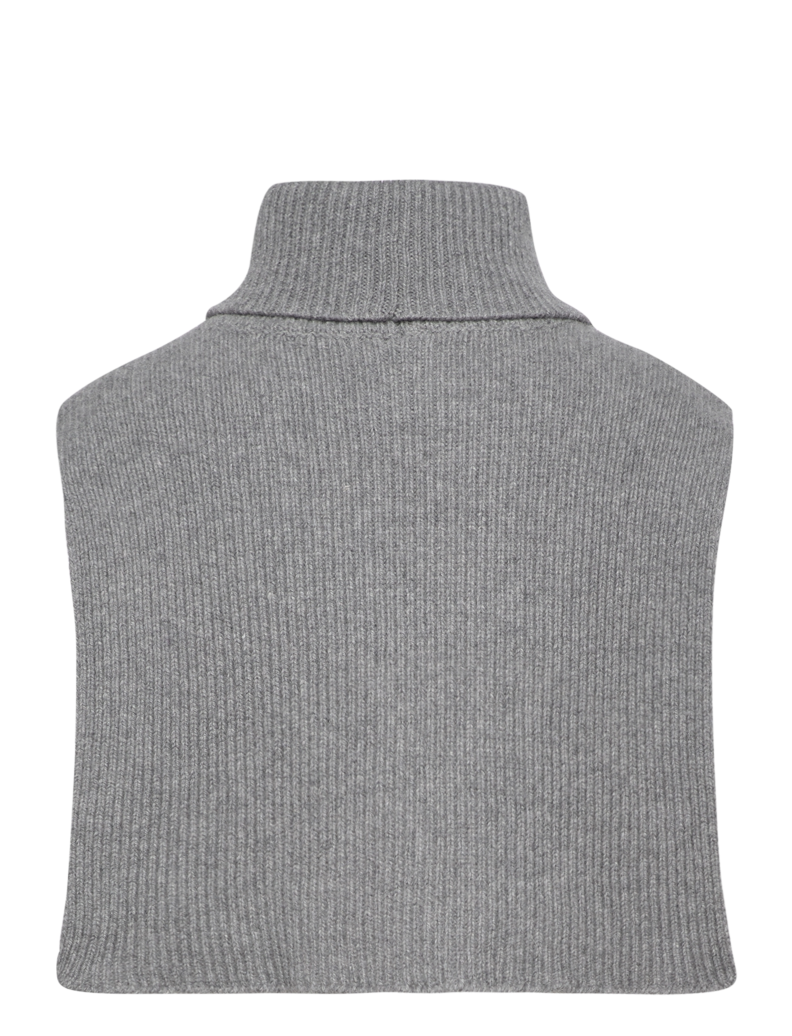 Becksöndergaard - Solid Colby Bib Neck - grey melange - 1