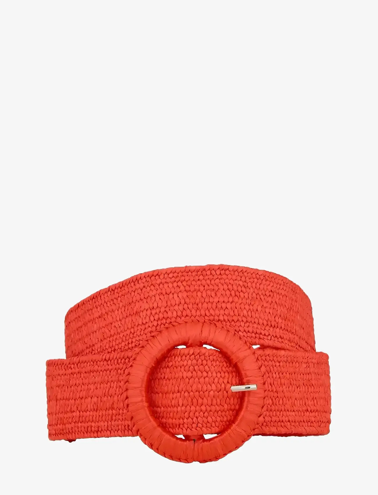 Becksöndergaard - Wide Zia Belt - braided belts - grenadine red - 0