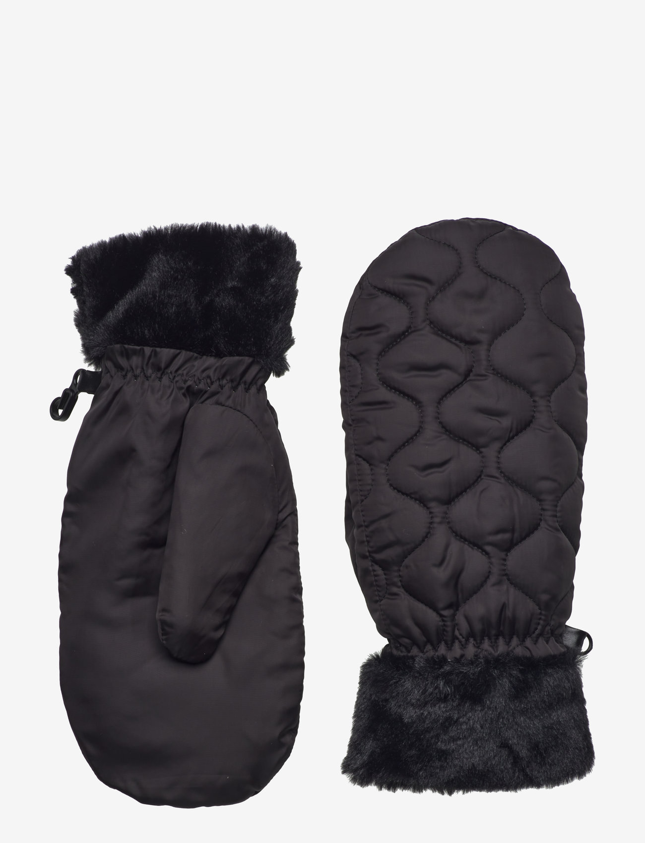 Becksöndergaard - Makara Puff Mittens - fäustlinge - black - 0
