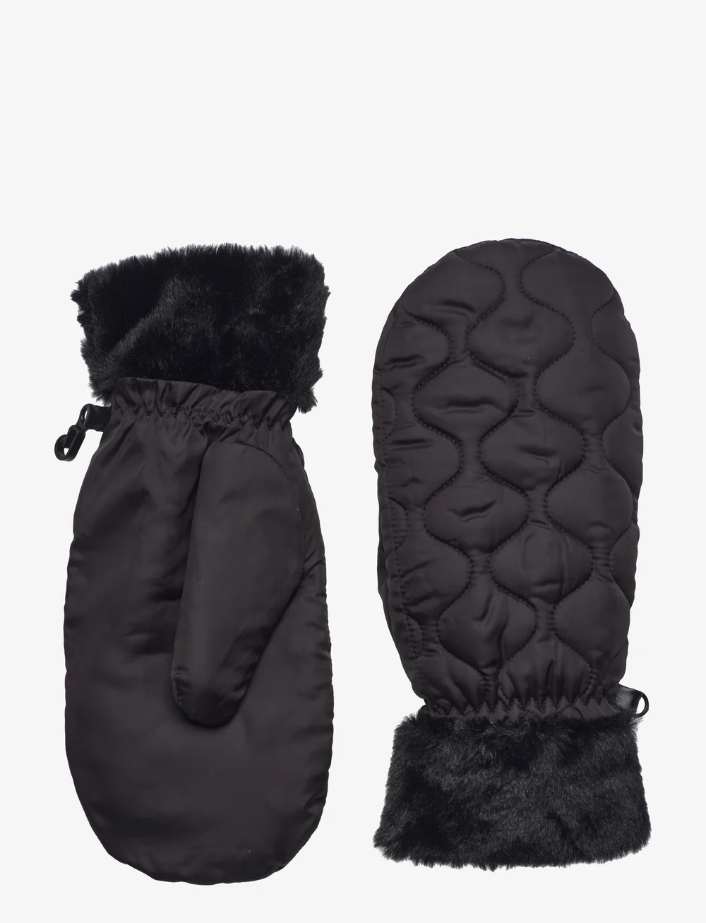 Becksöndergaard - Makara Puff Mittens - fäustlinge - black - 0