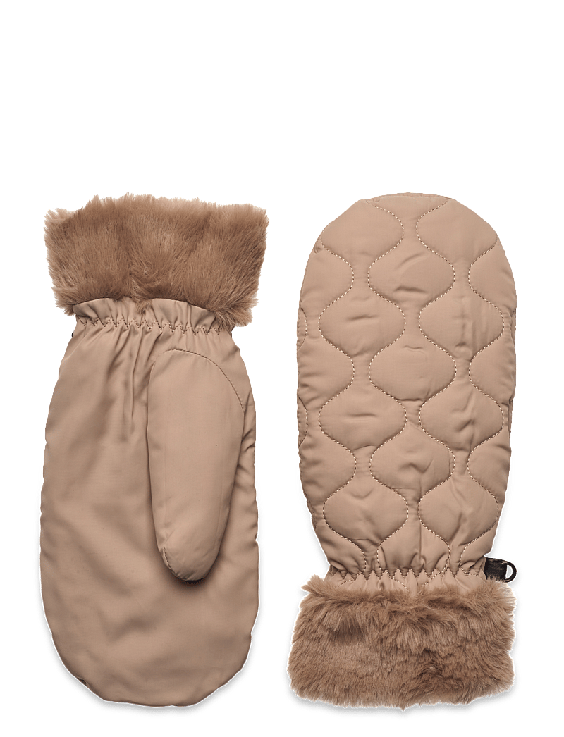 Becksöndergaard - Makara Puff Mittens - fäustlinge - ginger beige - 0