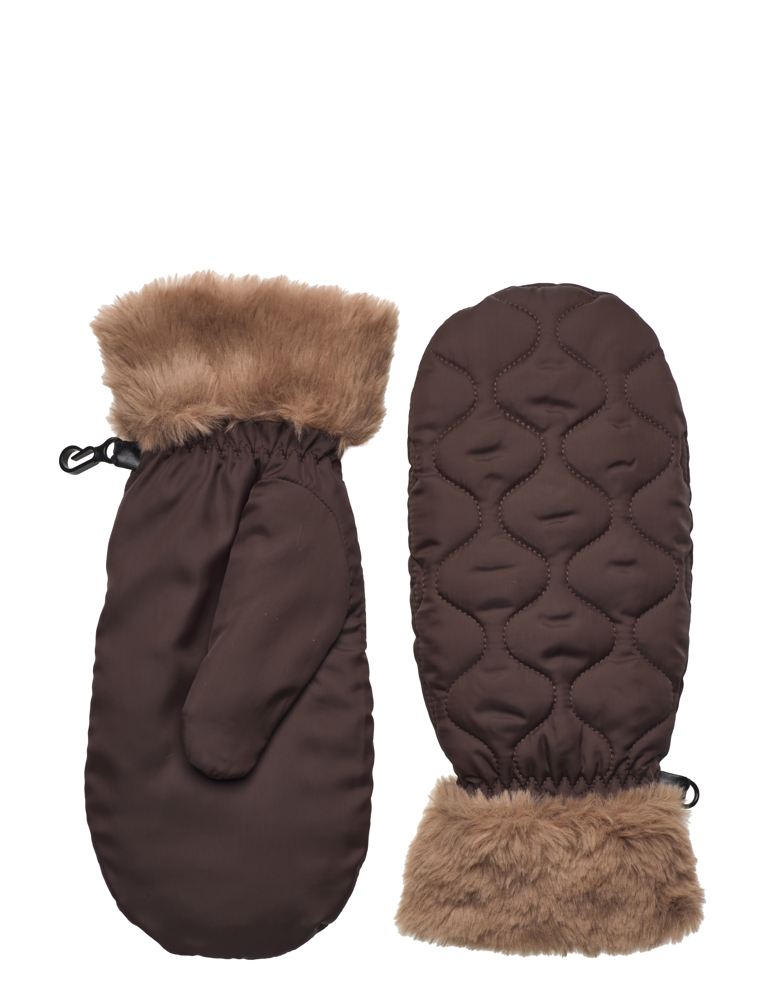BECKSÖNDERGAARD Makara Puff Handschuhe Braun - XS/S - Damen