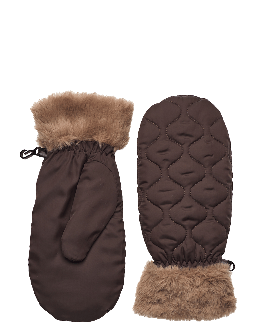 Becksöndergaard - Makara Puff Mittens - fäustlinge - roast brown - 0
