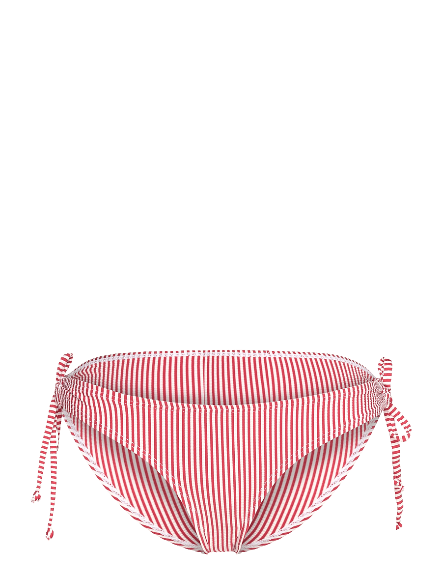 Becksöndergaard - Striba Bibi Bikini Briefs - side tie bikinier - mineral red - 0