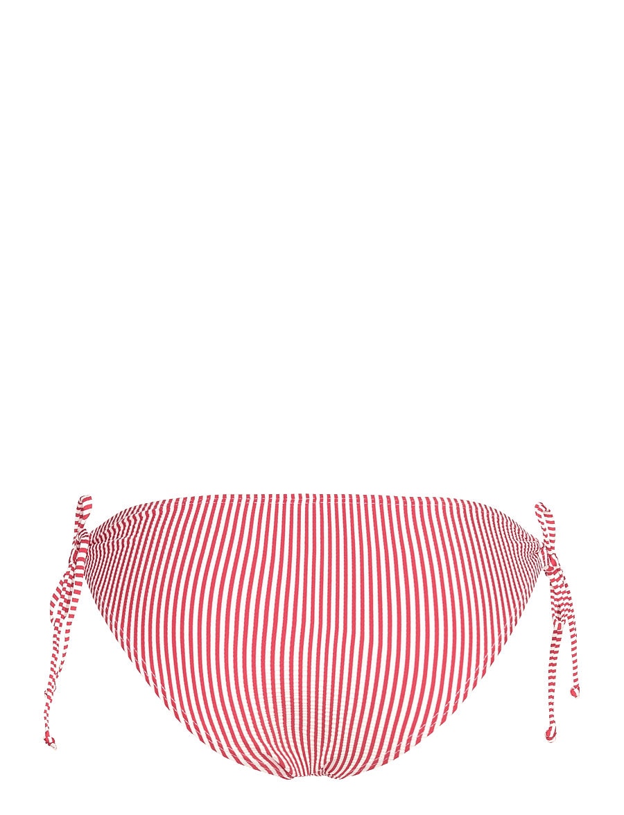 Becksöndergaard - Striba Bibi Bikini Briefs - side tie bikinier - mineral red - 1