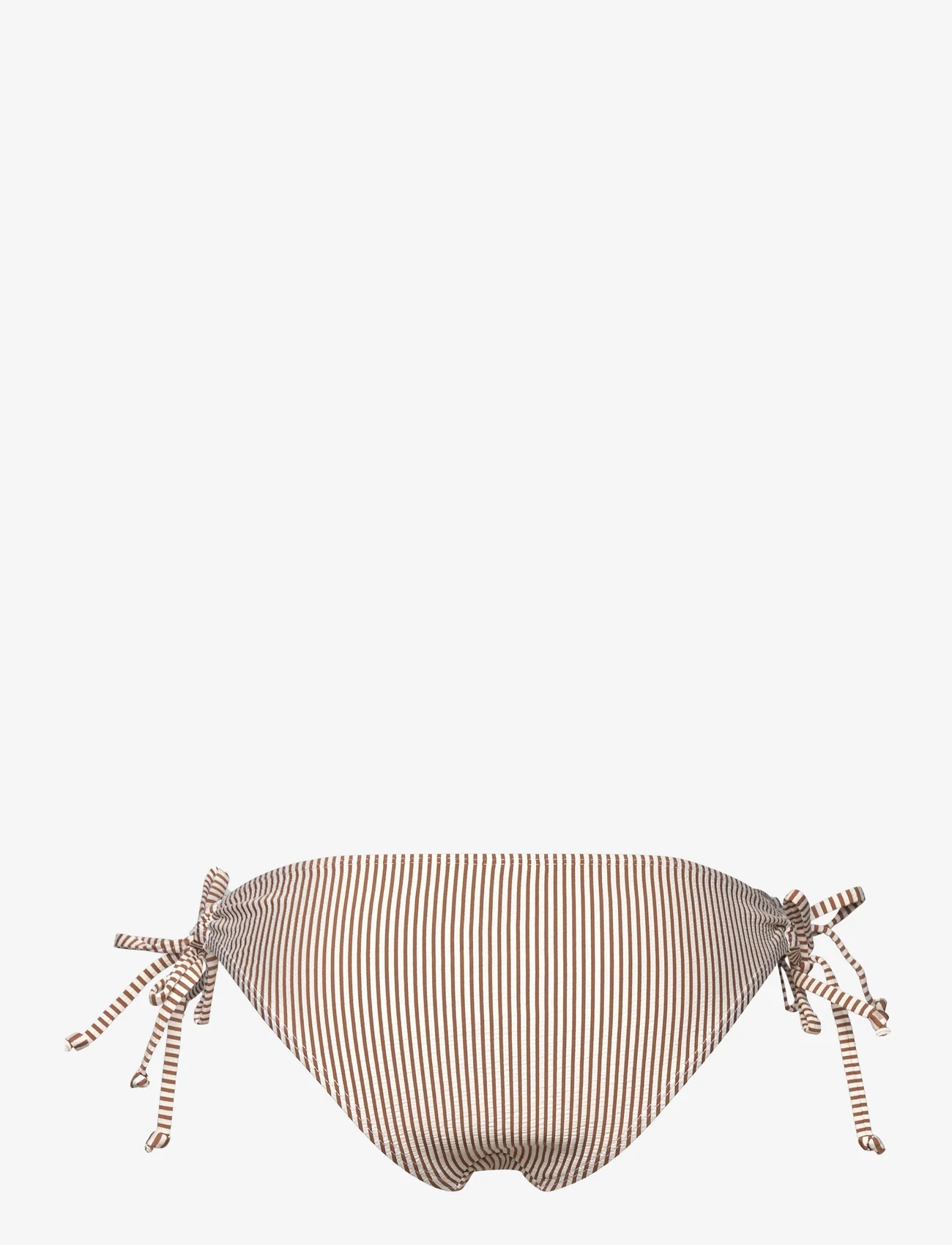 Becksöndergaard - Striba Bibi Bikini Briefs - bikinis mit seitenbändern - sorrel brown - 1
