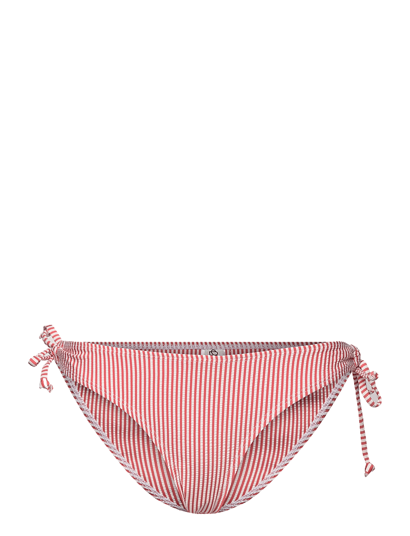Becksöndergaard - Striba Bibi Bikini Briefs - side tie bikinier - spiced coral - 0