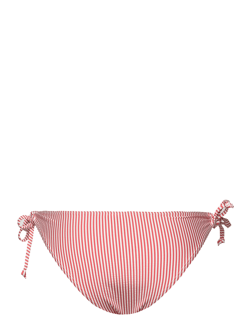 Becksöndergaard - Striba Bibi Bikini Briefs - side tie bikinier - spiced coral - 1