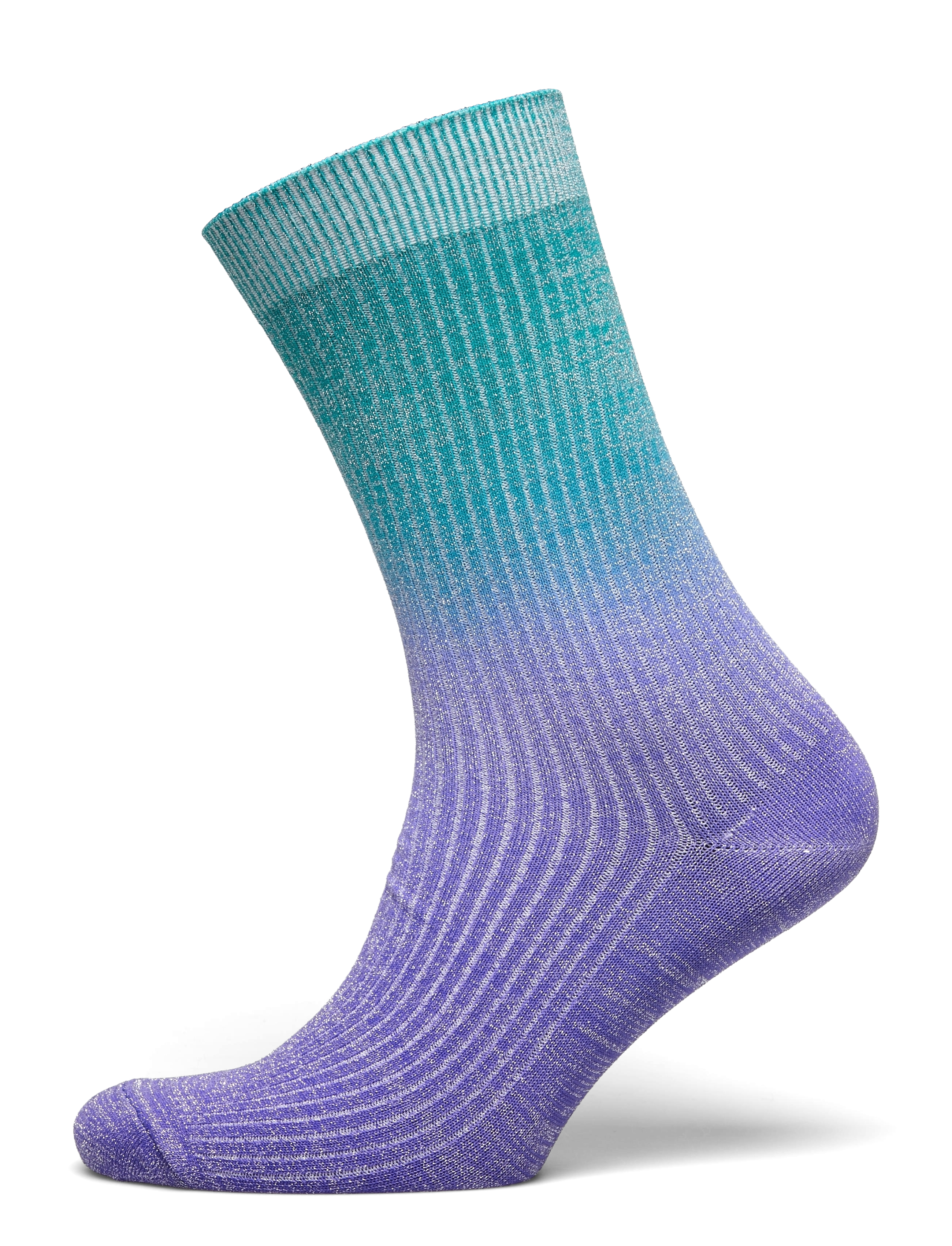 Gradiant Glitter Sock - ROYAL BLUE