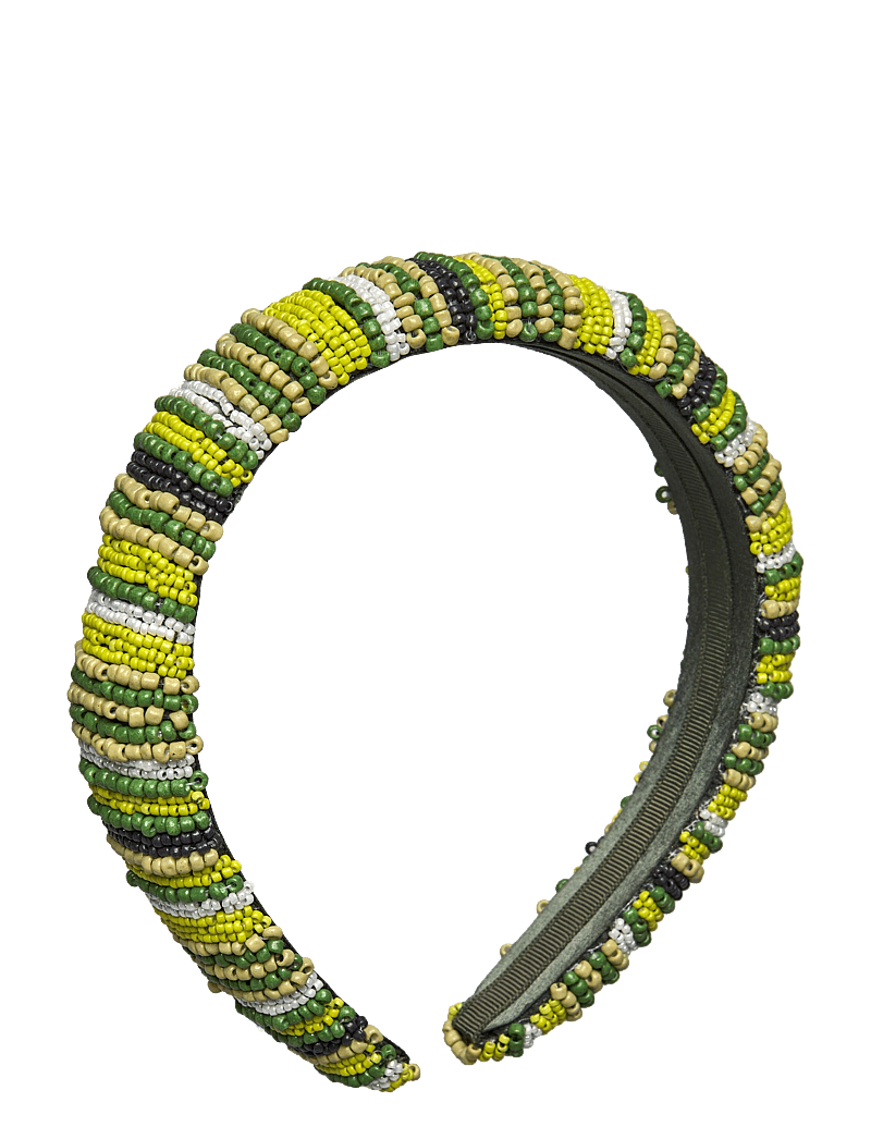 Becksöndergaard - Mahina Midi Beaded Hairbrace - hiuspannat - campsite green - 0