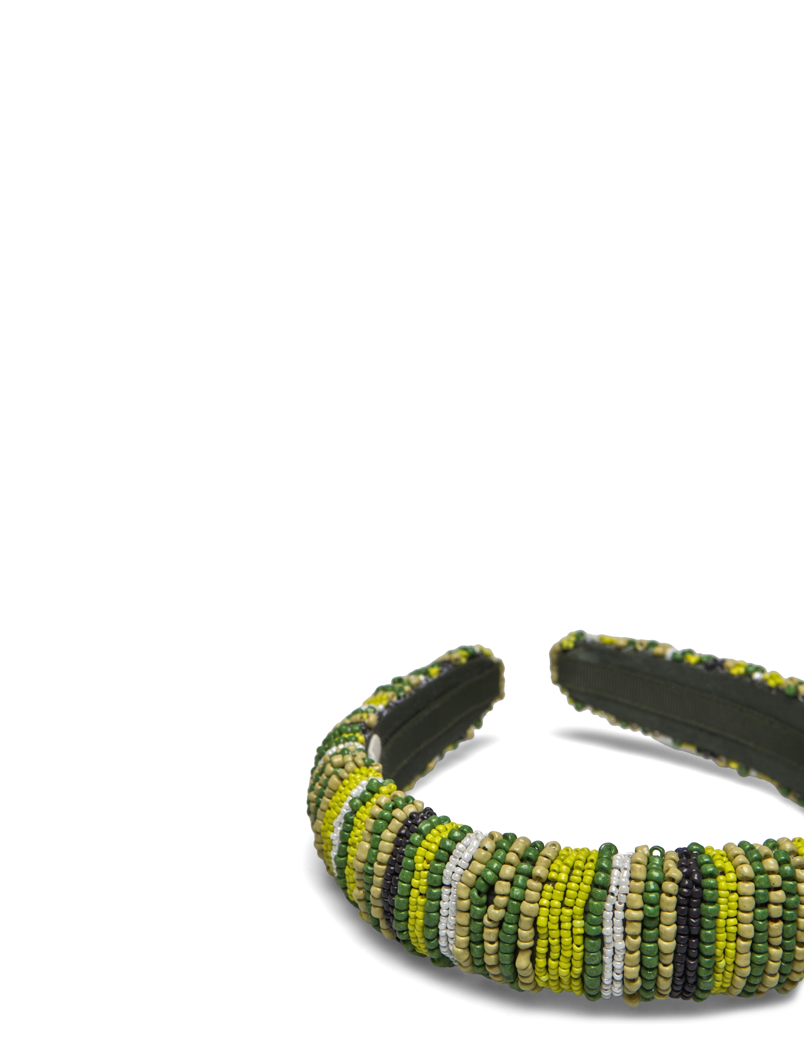 Becksöndergaard - Mahina Midi Beaded Hairbrace - haarbanden - campsite green - 1