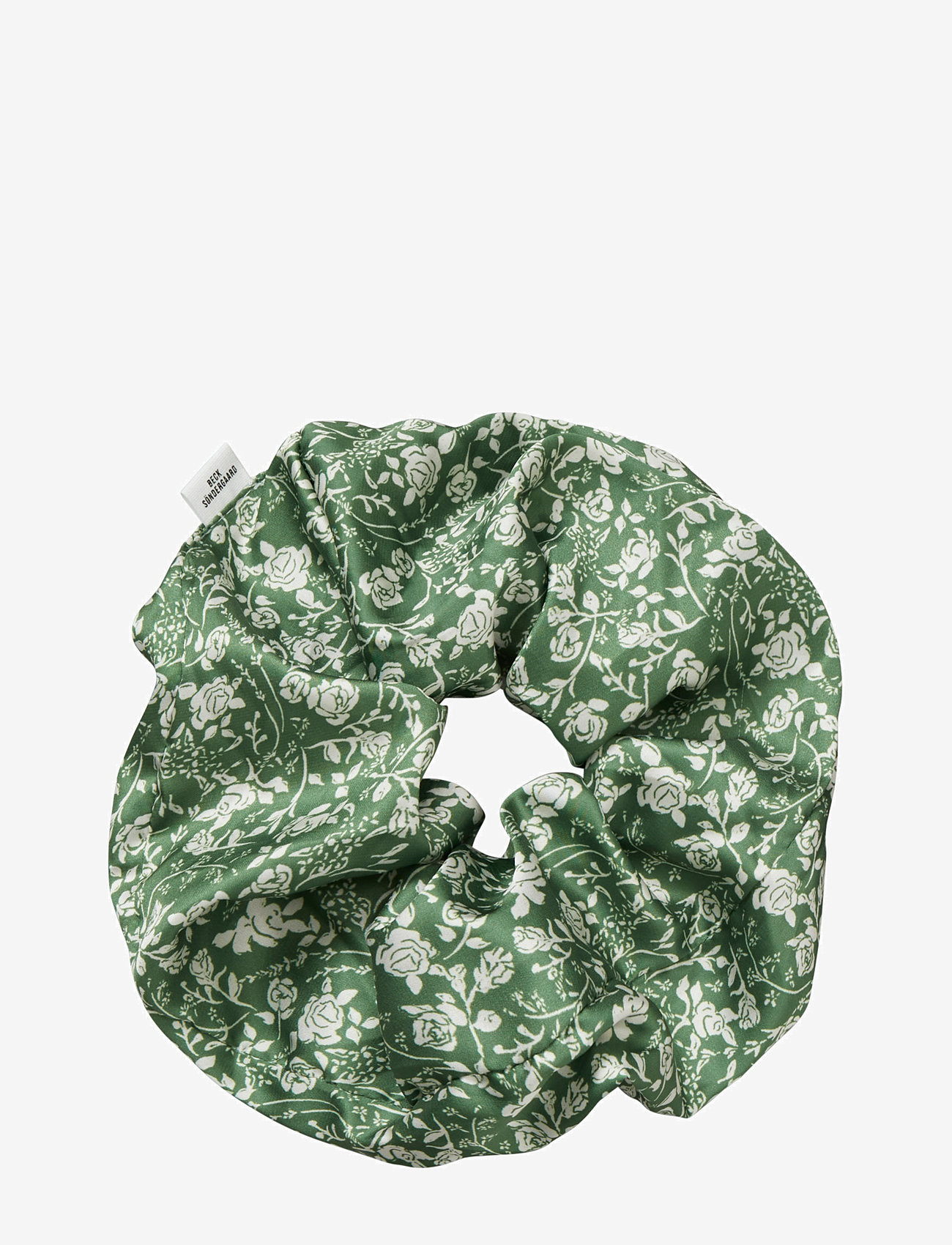 Becksöndergaard - Fleuriella Mega Scrunchie - scrunchies - campsite green - 0