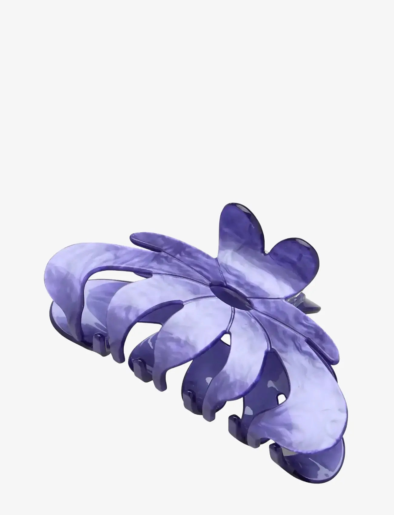 Becksöndergaard - Marbie Magnolia Hair Claw - hair claws - purple dusk - 0
