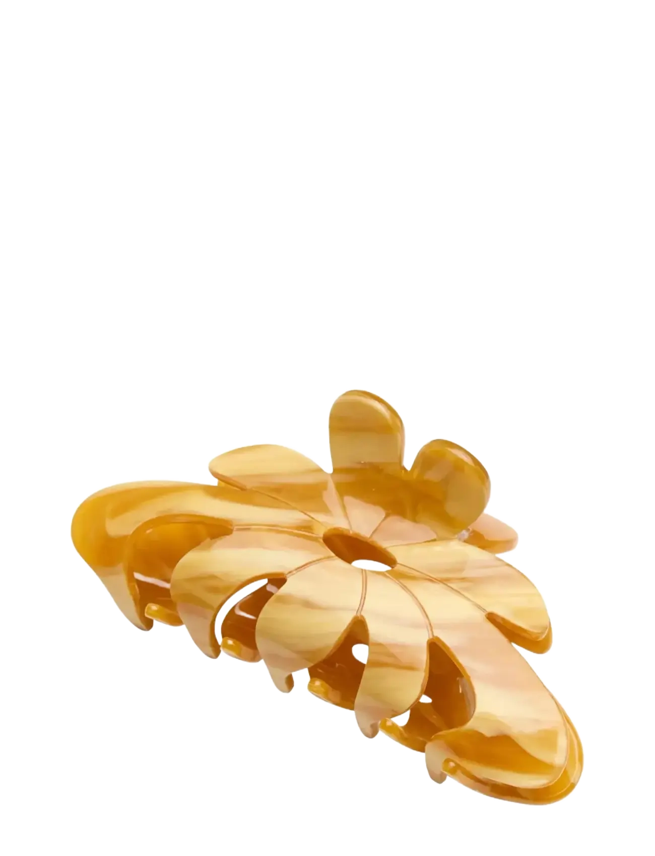 Becksöndergaard Marbie Magnolia Hair Claw - Becksöndergaard - UMBER ORANGE / orange