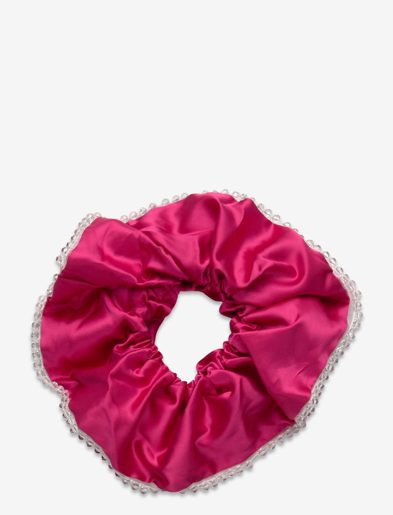 Becksöndergaard - Luster Bead Scrunchie - scrunchies ja patsikummid - carmine pink - 0