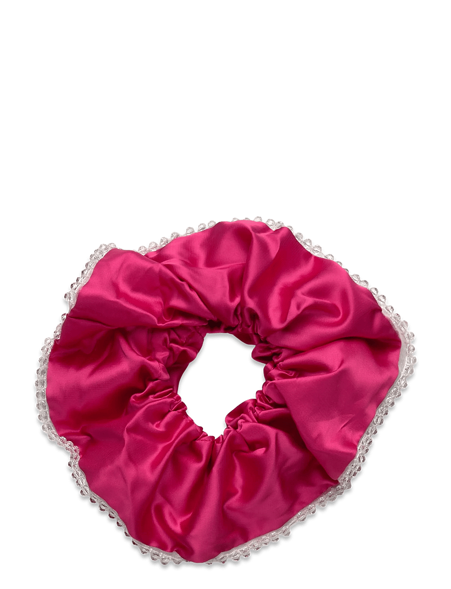 Becksöndergaard - Luster Bead Scrunchie - plaukų gumytės ir plaukų raišteliai - carmine pink - 0