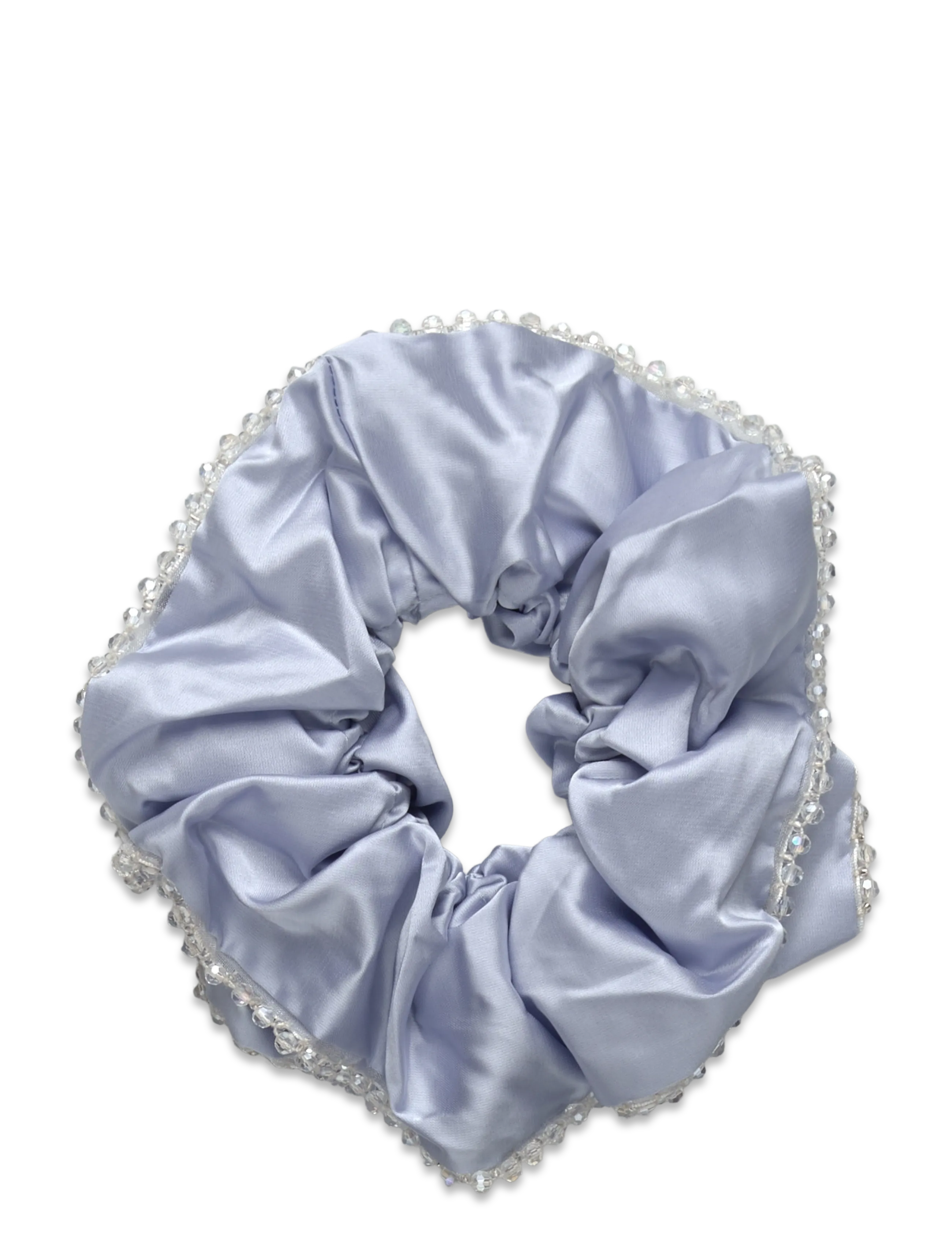 Luster Bead Scrunchie - KENTUCKY BLUE