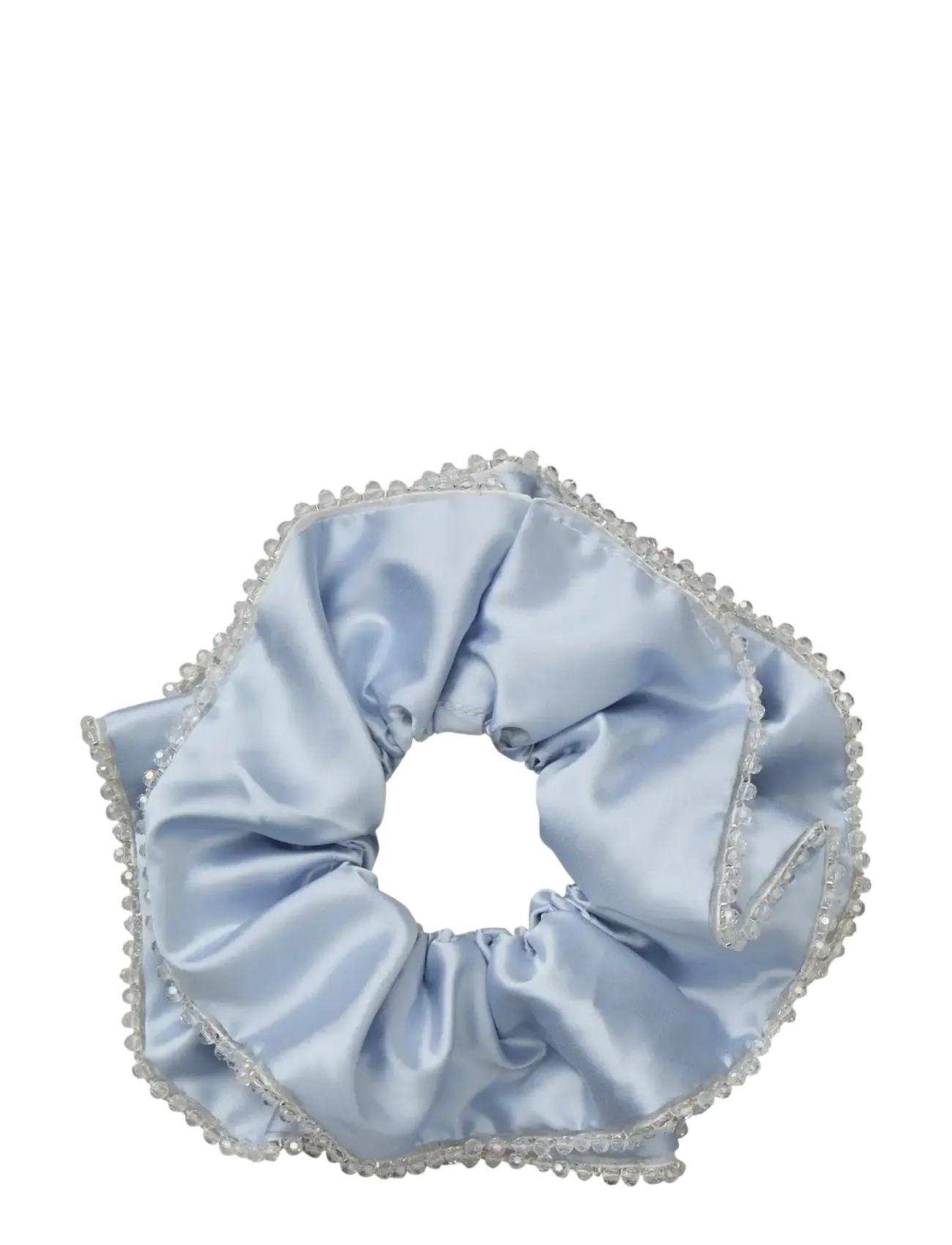 Luster Bead Scrunchie - KENTUCKY BLUE