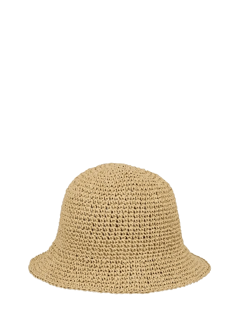 Becksöndergaard - Solid Saverina Straw Hat - strohhüte - nature - 0
