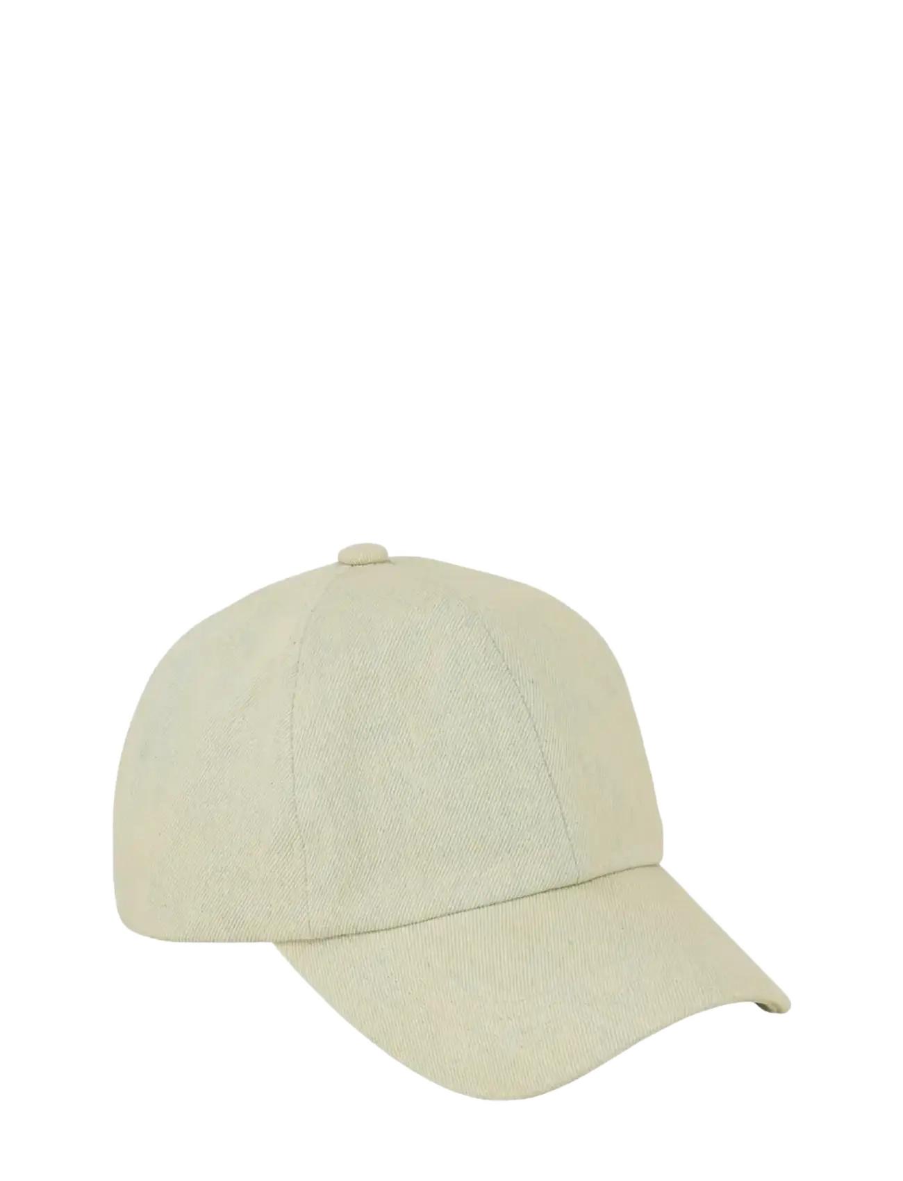 Becksöndergaard Washed Denima Cap, Kvinder, Vasket Denim Kasket, Cream, Str: ONE SIZE