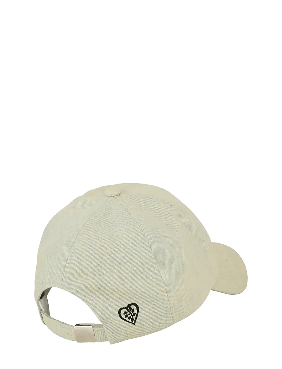 Becksöndergaard - Washed Denima Cap - kappen - bleached denim - 1