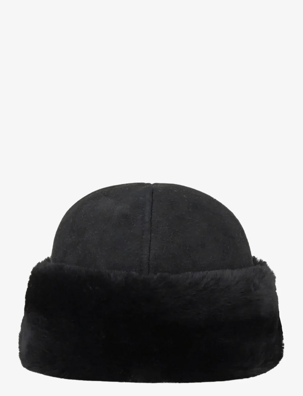 Becksöndergaard - Dora Shearling Hat - mütsid ja nokkmütsid - black - 0