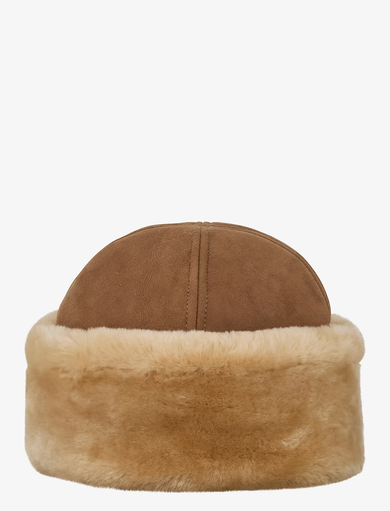 Becksöndergaard - Dora Shearling Hat - emperador brown - 0