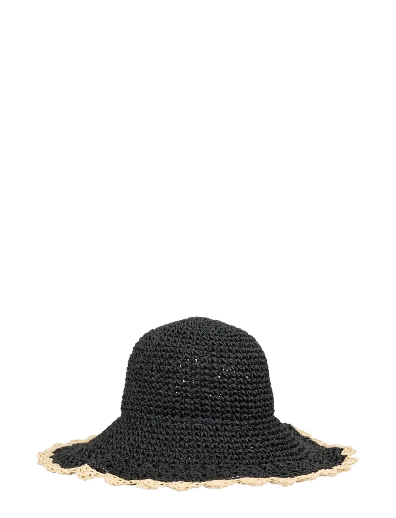 BECKSÖNDERGAARD Connie Straw Hat Schwarz - XS/S - Damen