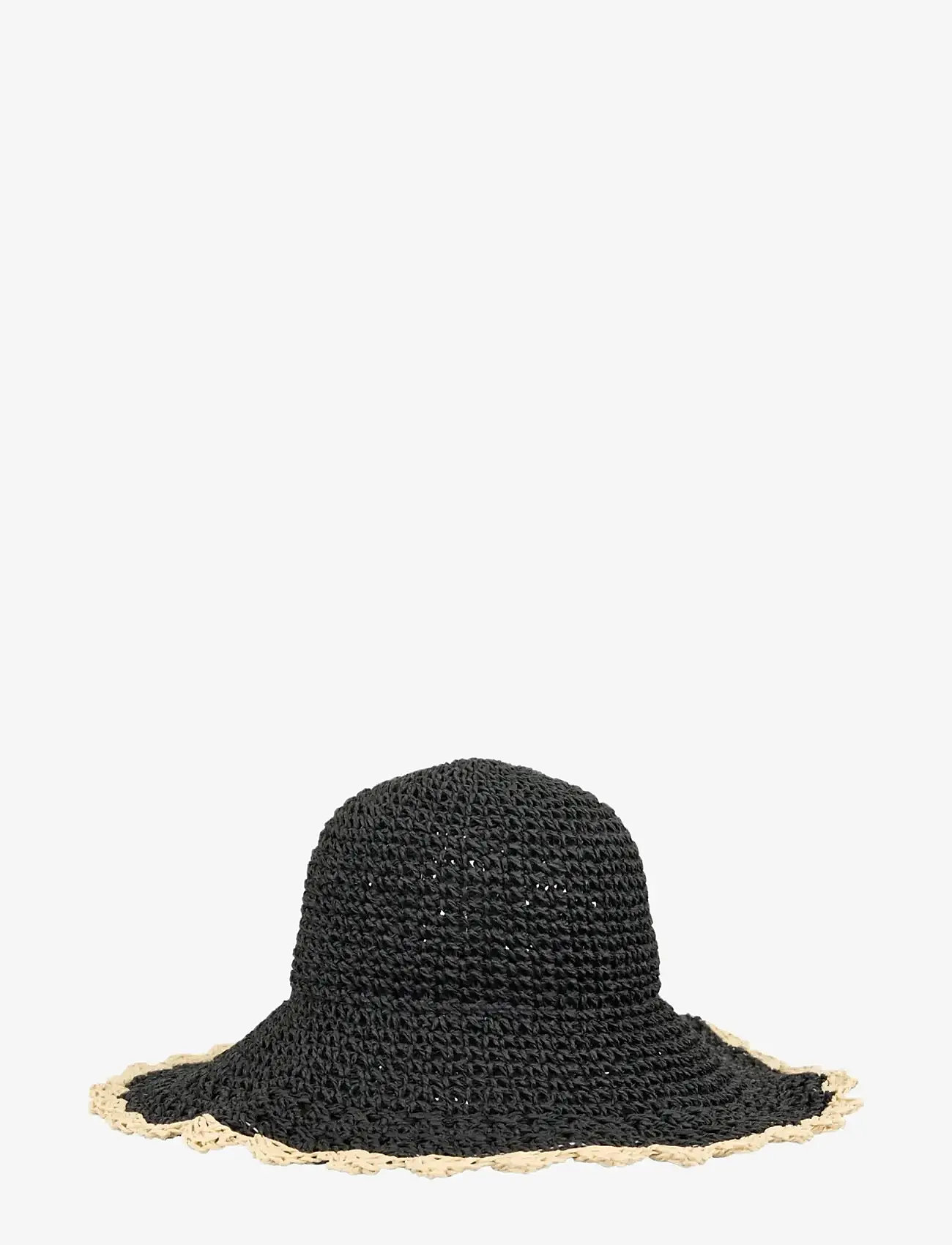 Becksöndergaard - Connie Straw Hat - straw hats - black - 1