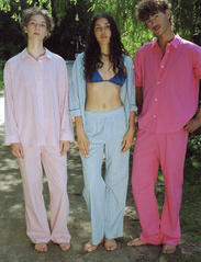 Becksöndergaard - Seersucker Pyjamas Set - sünnipäevakingitused - hot pink - 4