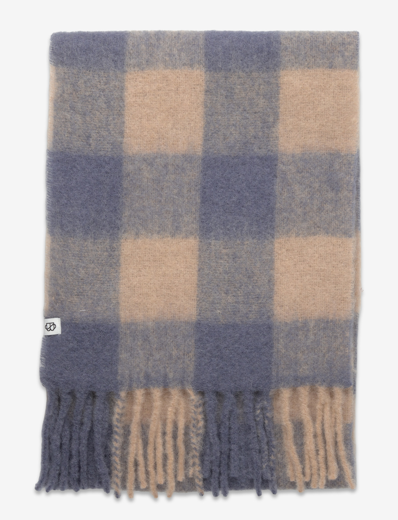 Becksöndergaard - Check Mincho Scarf - coronot blue - 1