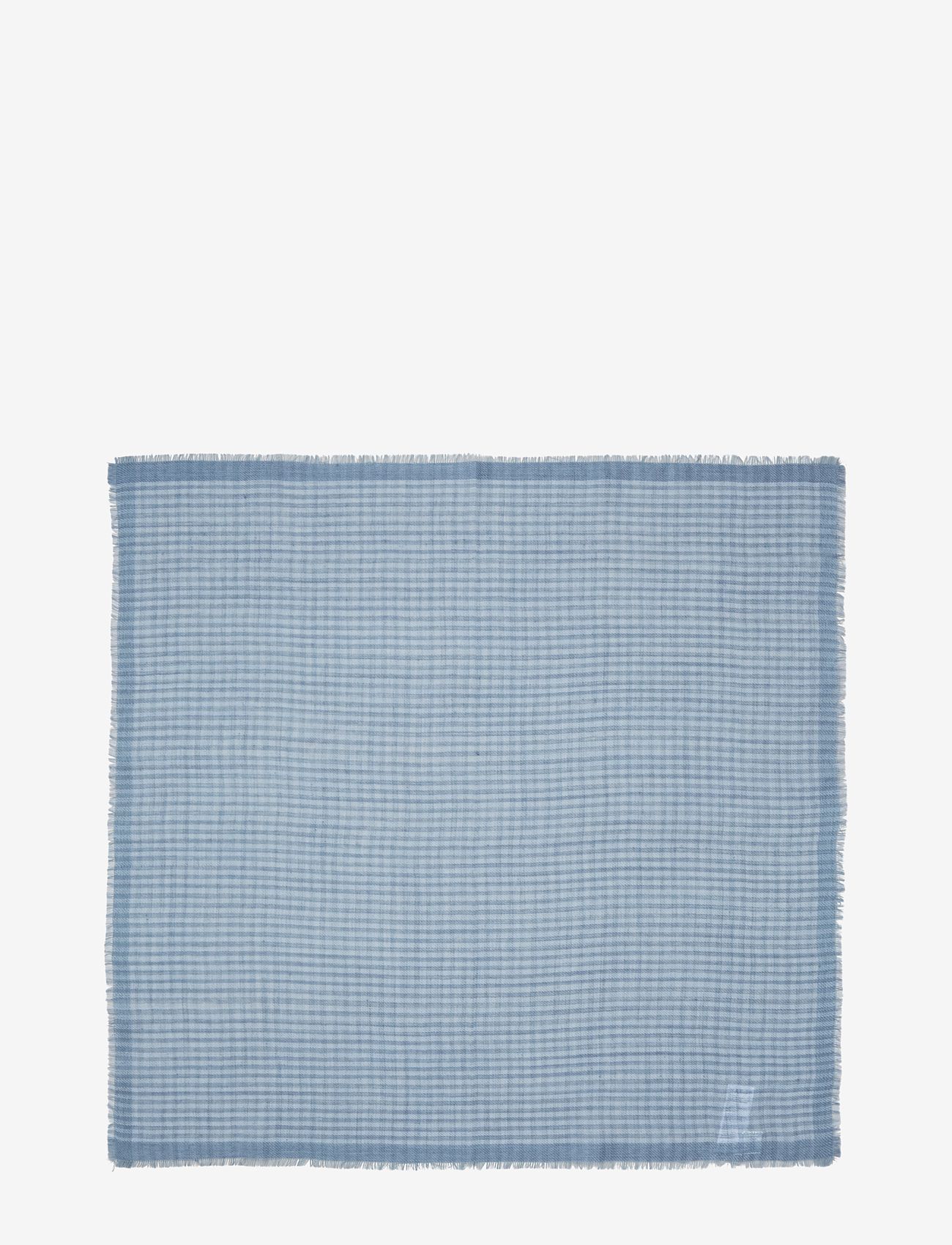 Becksöndergaard - Gingham Wica Scarf - de laveste prisene - coronet blue - 0