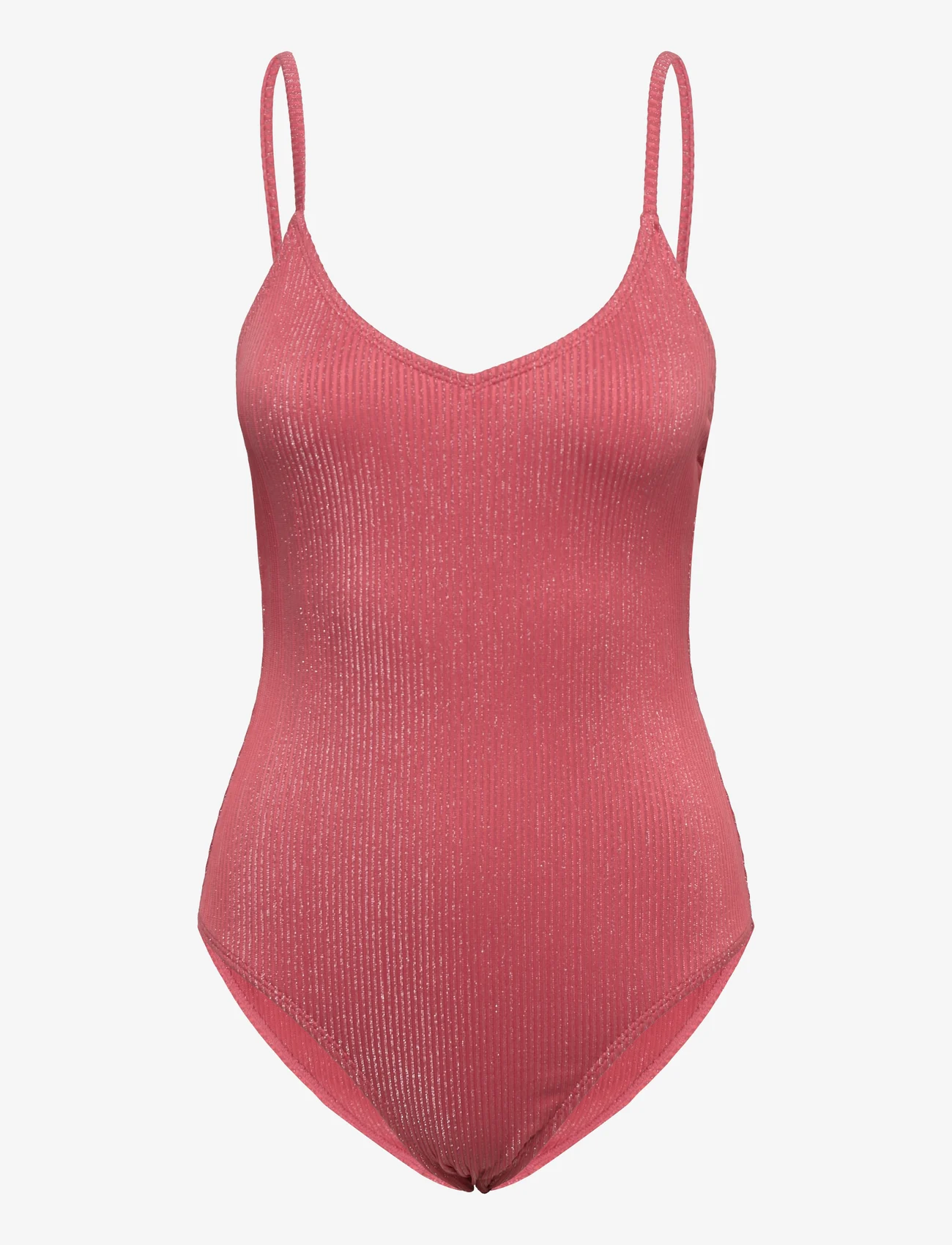 Becksöndergaard - Lyx Bea Swimsuit - swimsuits - mineral red - 0