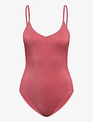 Becksöndergaard - Lyx Bea Swimsuit - badeanzüge - mineral red - 0