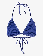 Becksöndergaard - Lyx Bel Bikini Top - trikampio formos bikinio liemenėlės - surf the web blue - 2