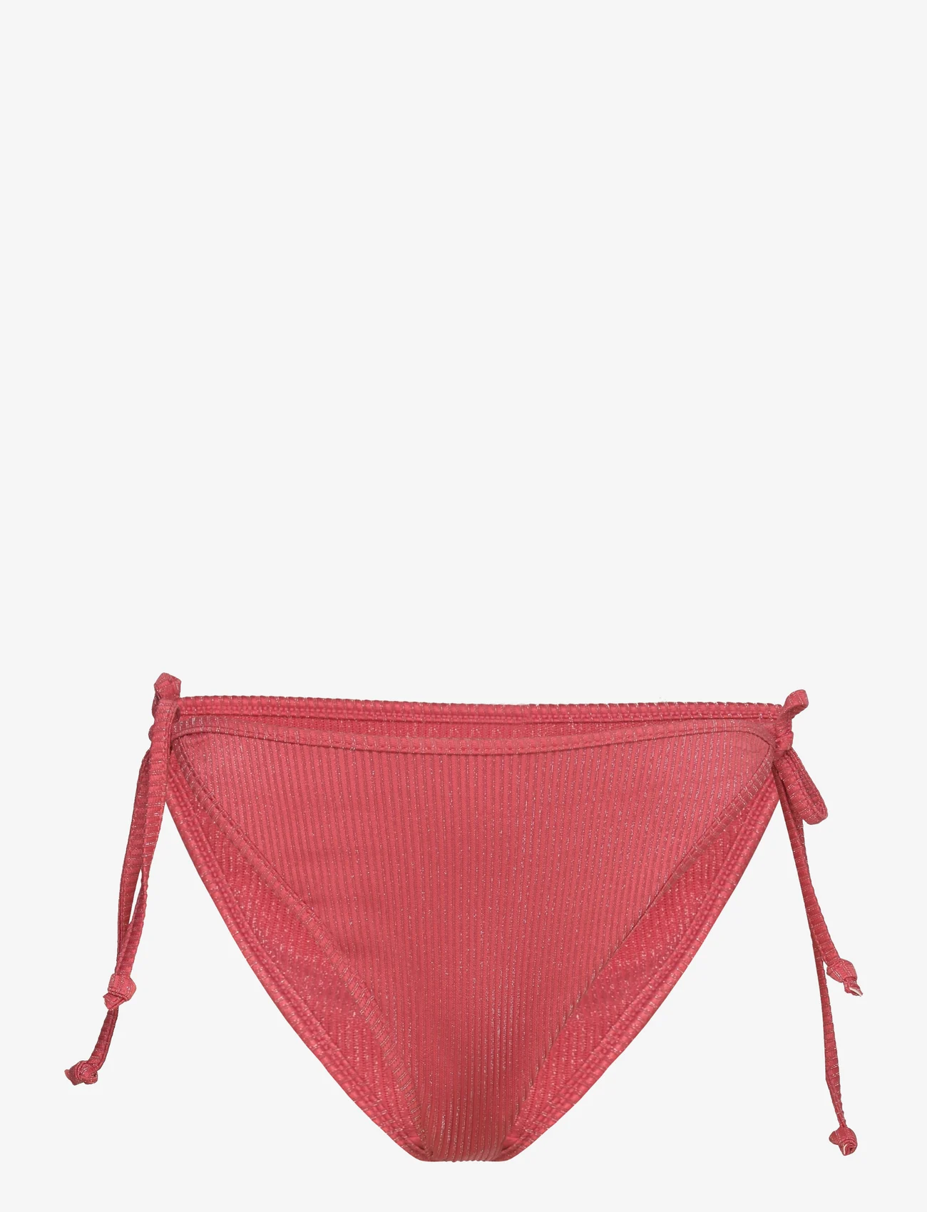 Becksöndergaard - Lyx Baila Bikini Tanga - side tie bikinitrosor - mineral red - 0