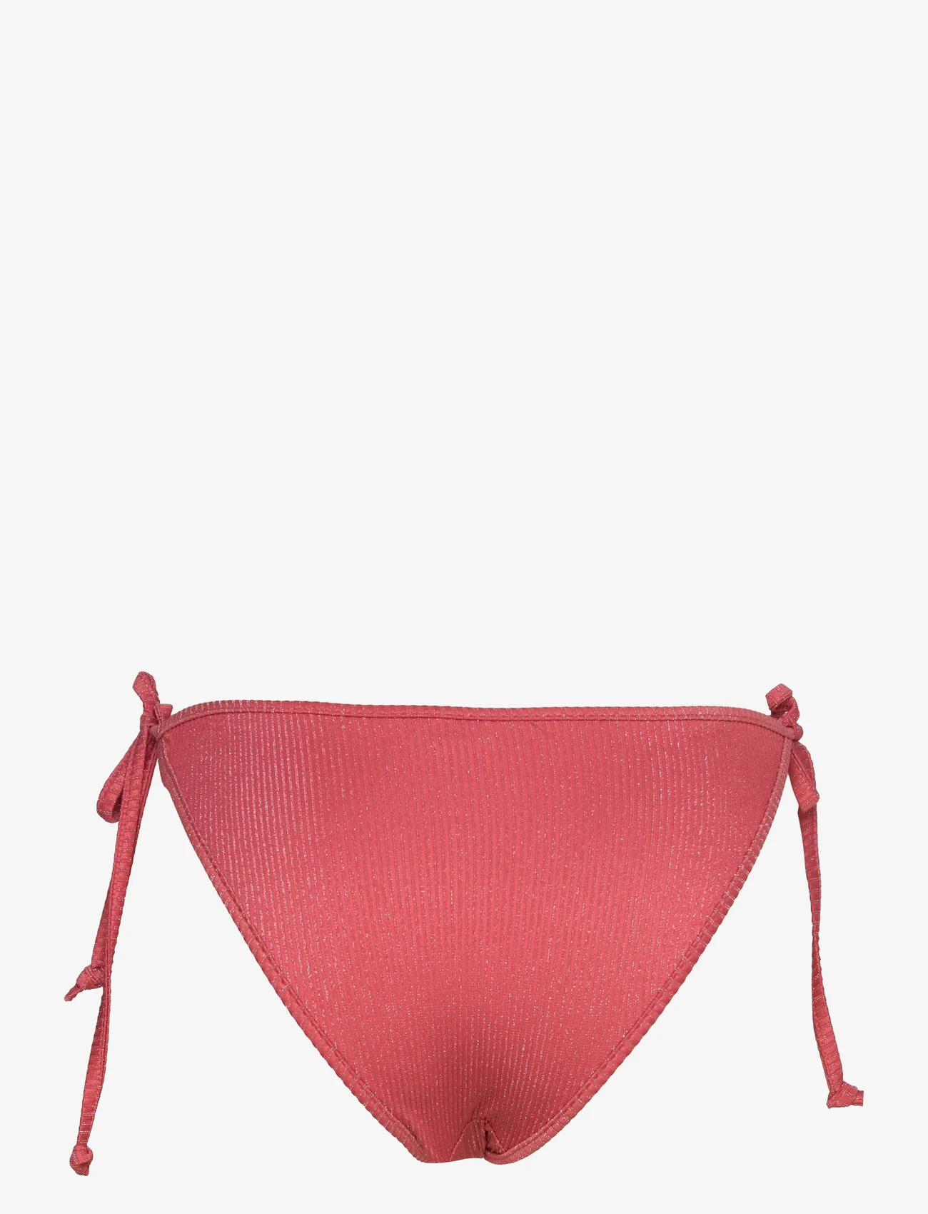 Becksöndergaard - Lyx Baila Bikini Tanga - side tie bikinitrosor - mineral red - 1
