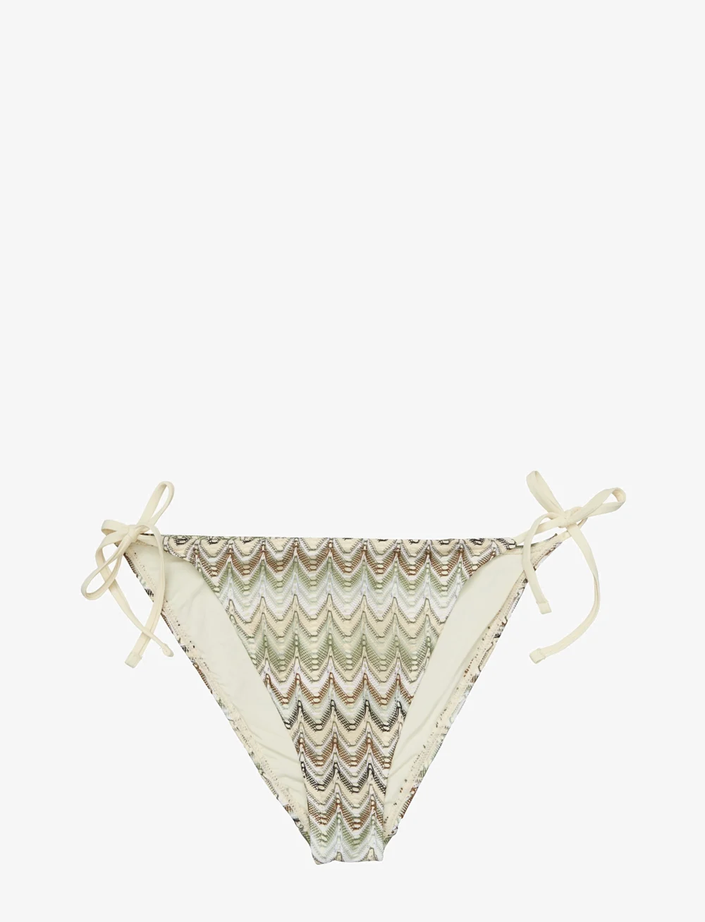 Becksöndergaard - Amber Baila Bikini Tanga - side tie bikinitrosor - beetle green - 0