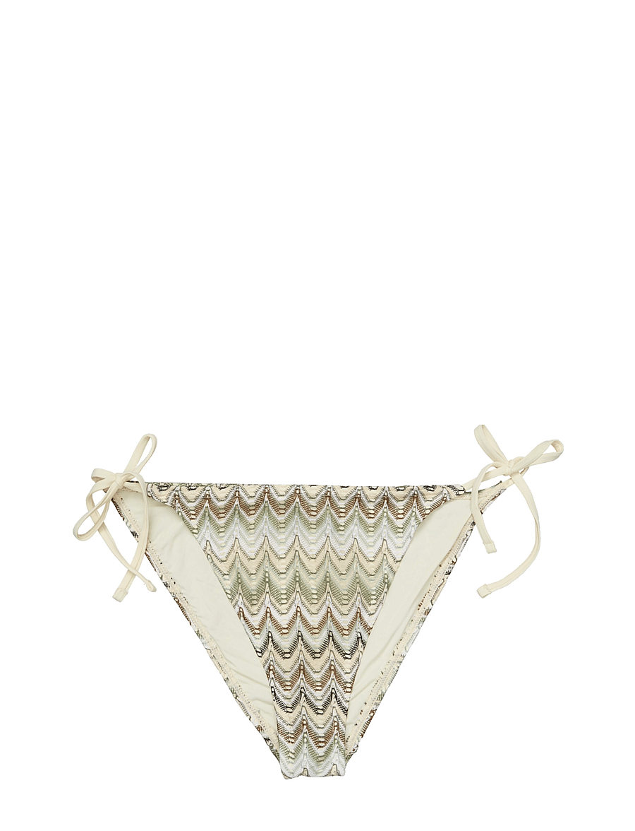 Becksöndergaard - Amber Baila Bikini Tanga - küljele seotavad bikiinid - beetle green - 0