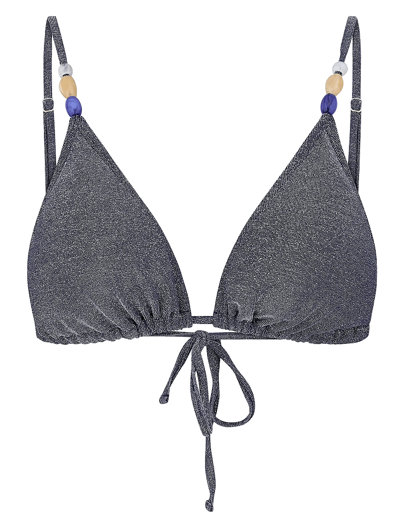 Becksöndergaard - Beam Bella Bikini Top - bikinitoppar - vintage indigo blue - 1