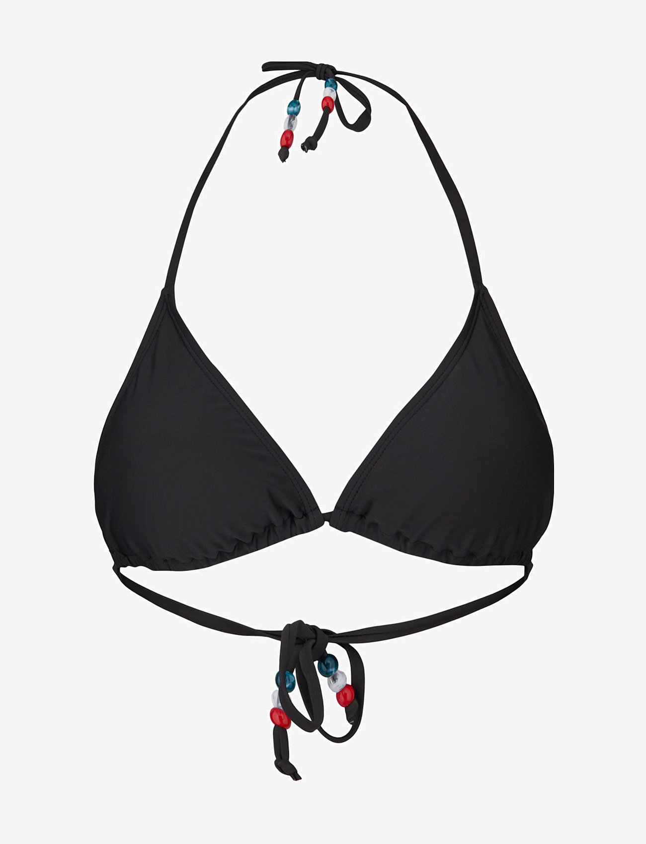 Becksöndergaard - Solid Bel Bikini Top - bikini tops - black - 0