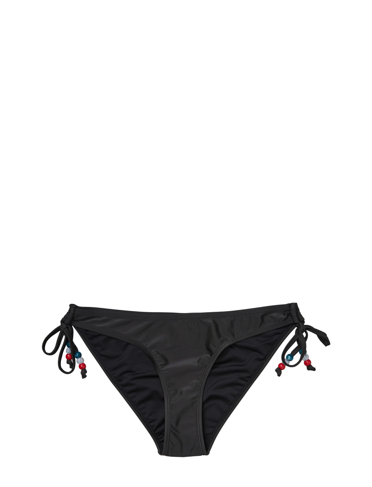 Becksöndergaard Solid Bibi Bikini Briefs, Kvinder, Bindebånds Bikini Trusser, Sort, Str: XL
