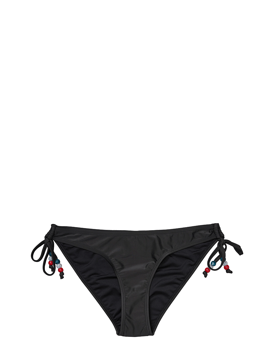 Becksöndergaard - Solid Bibi Bikini Briefs - küljelt seotavad bikiinid - black - 0