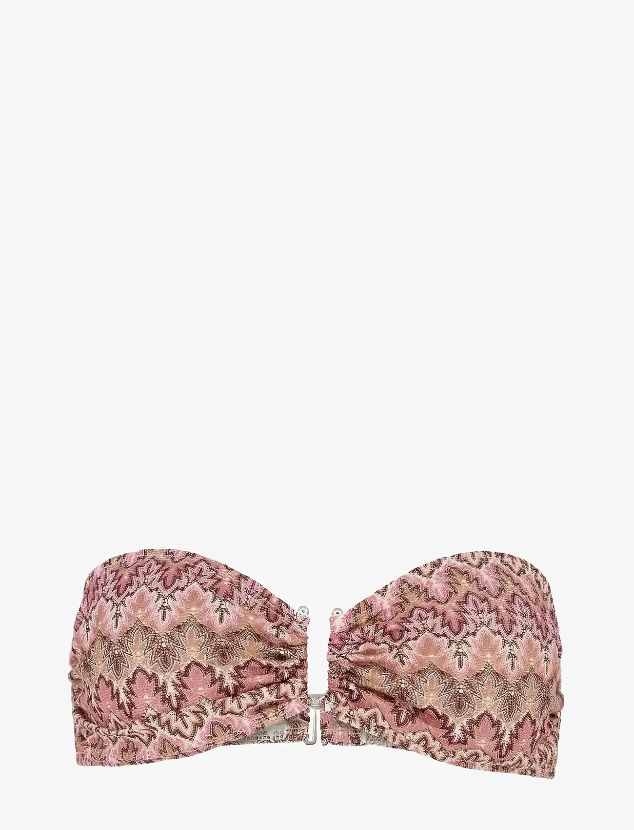 Becksöndergaard - Amber Bandeau Bikini Top - bandeaubikinier - dusty rose - 0