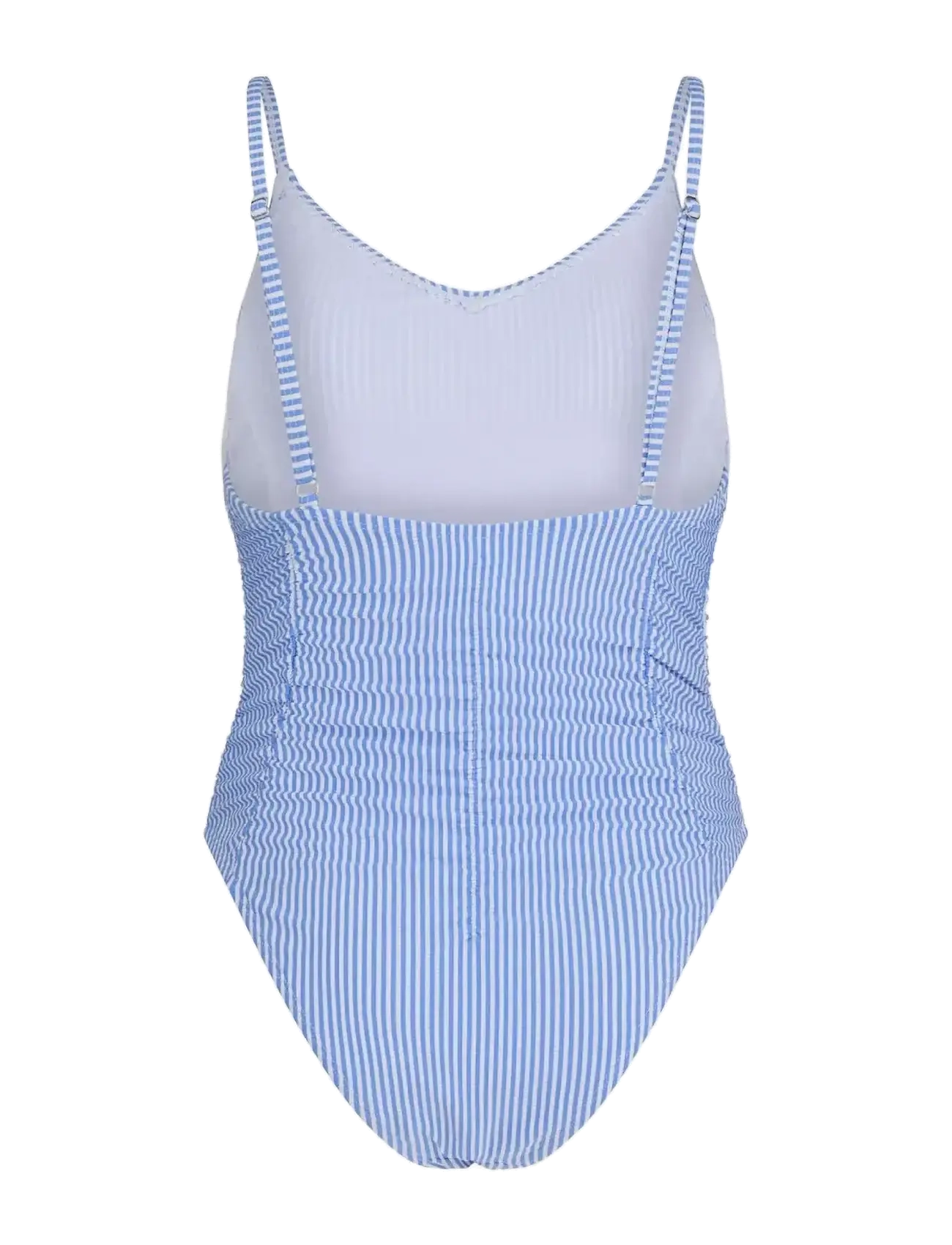 Becksöndergaard - Striba Gathered Bea Swimsuit - ujumistrikood - provence blue - 1