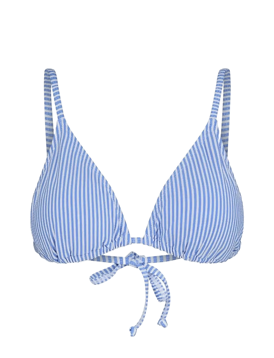 Becksöndergaard - Striba Bella Bikini Top - kolmnurksed bikiinid - provence blue - 0