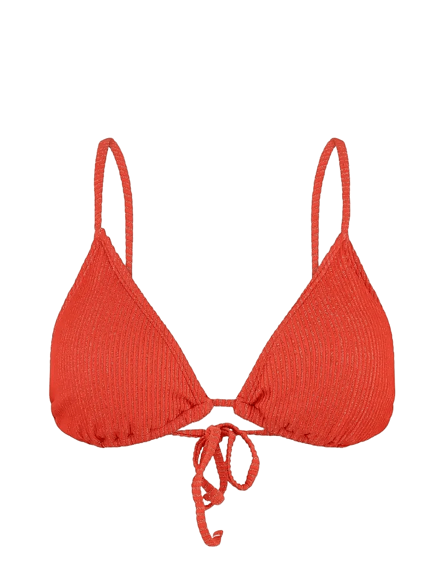 Becksöndergaard - Lyx Bella Bikini Top - dreieck-bikini-oberteile - grenadine red - 0