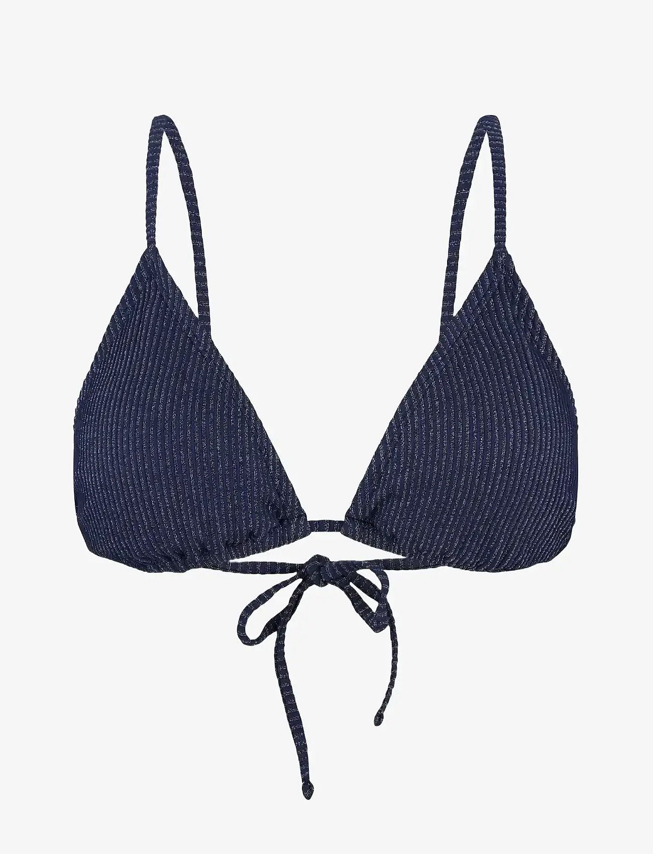 Becksöndergaard - Lyx Bella Bikini Top - kolmnurksed bikiinide ülaosad - naval academy blue - 0